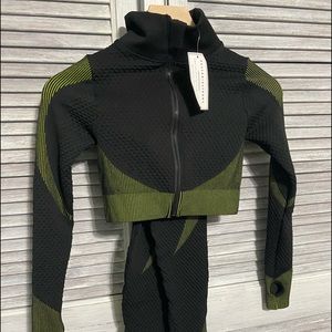 3 Piece Athletic Set (Bra, Leggings, Jacket)